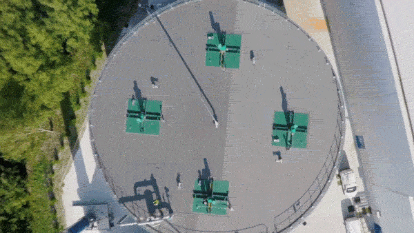 video a 360 gradi impianto di biogas